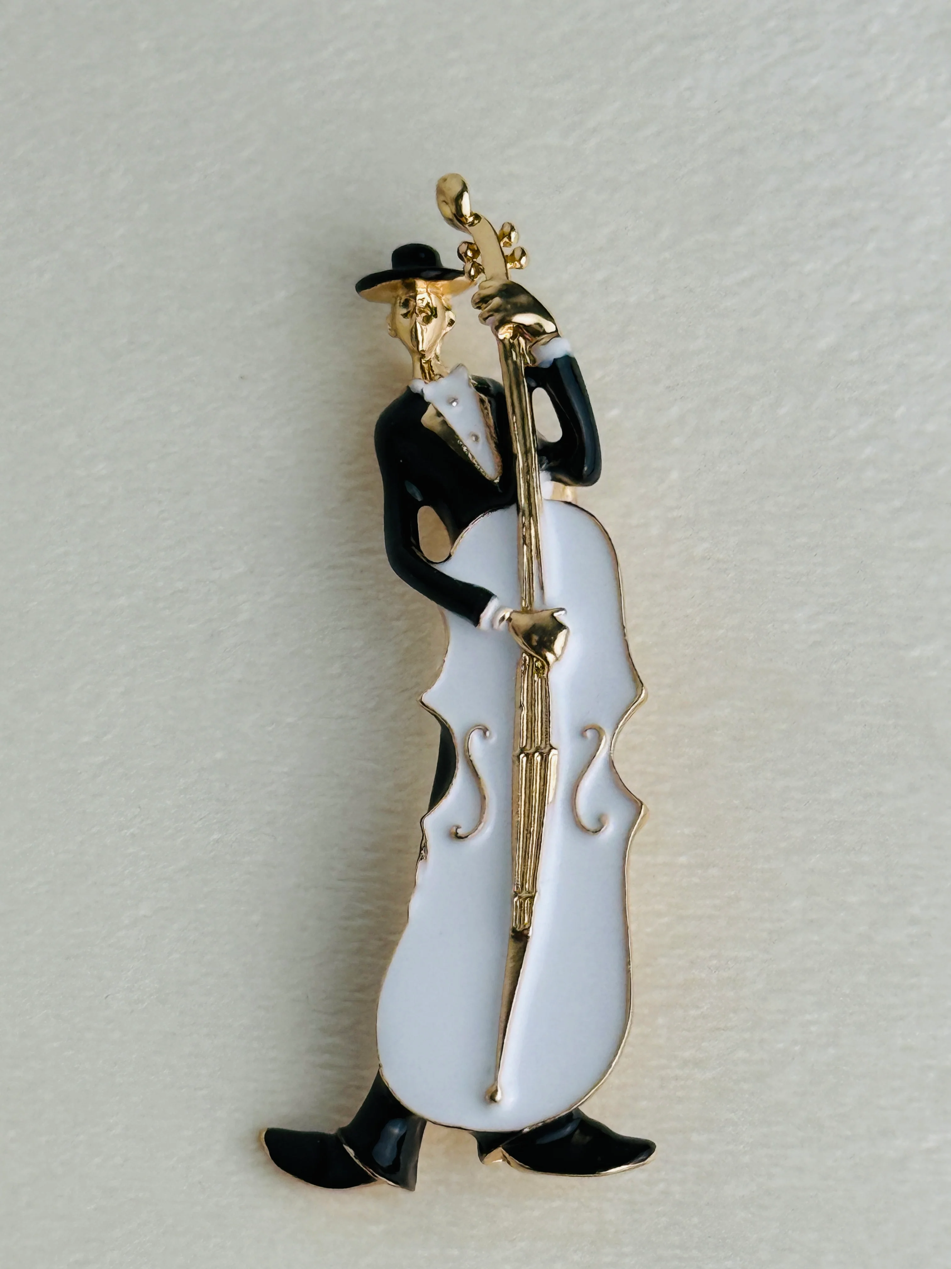 Jazz Musician Brooch