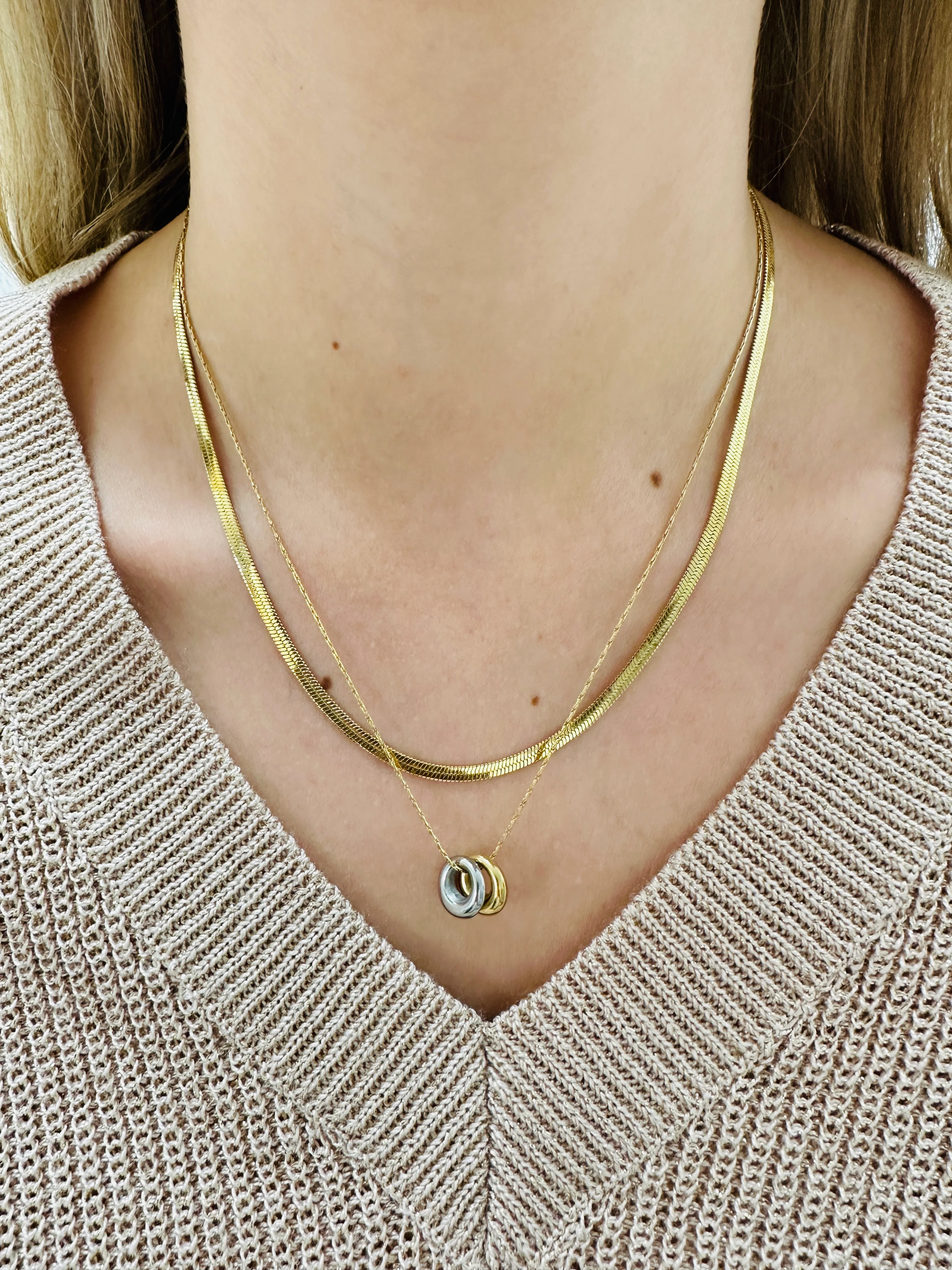 Cleta Necklace - Gold - Image 2