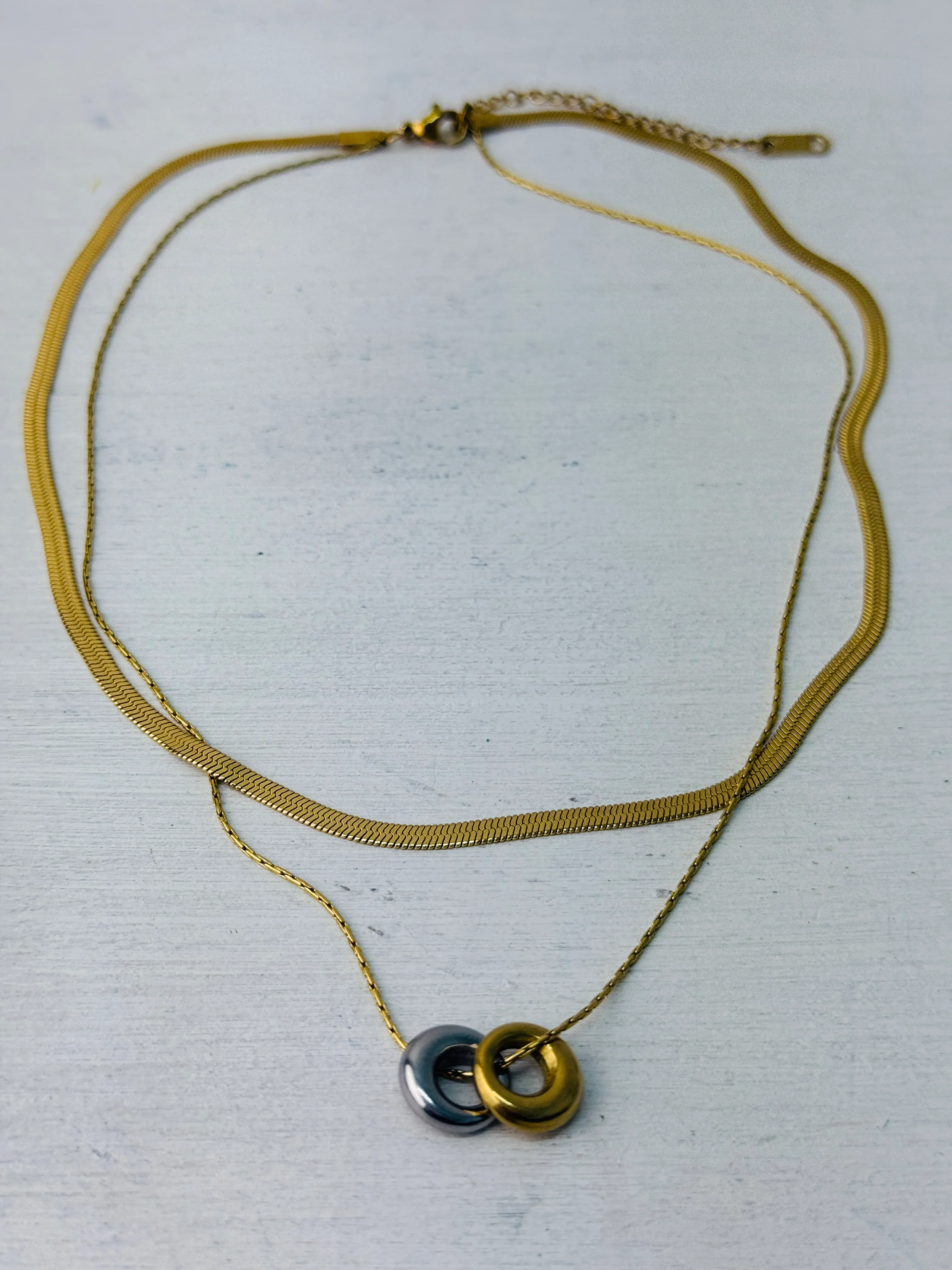 Cleta Necklace - Gold - Image 3