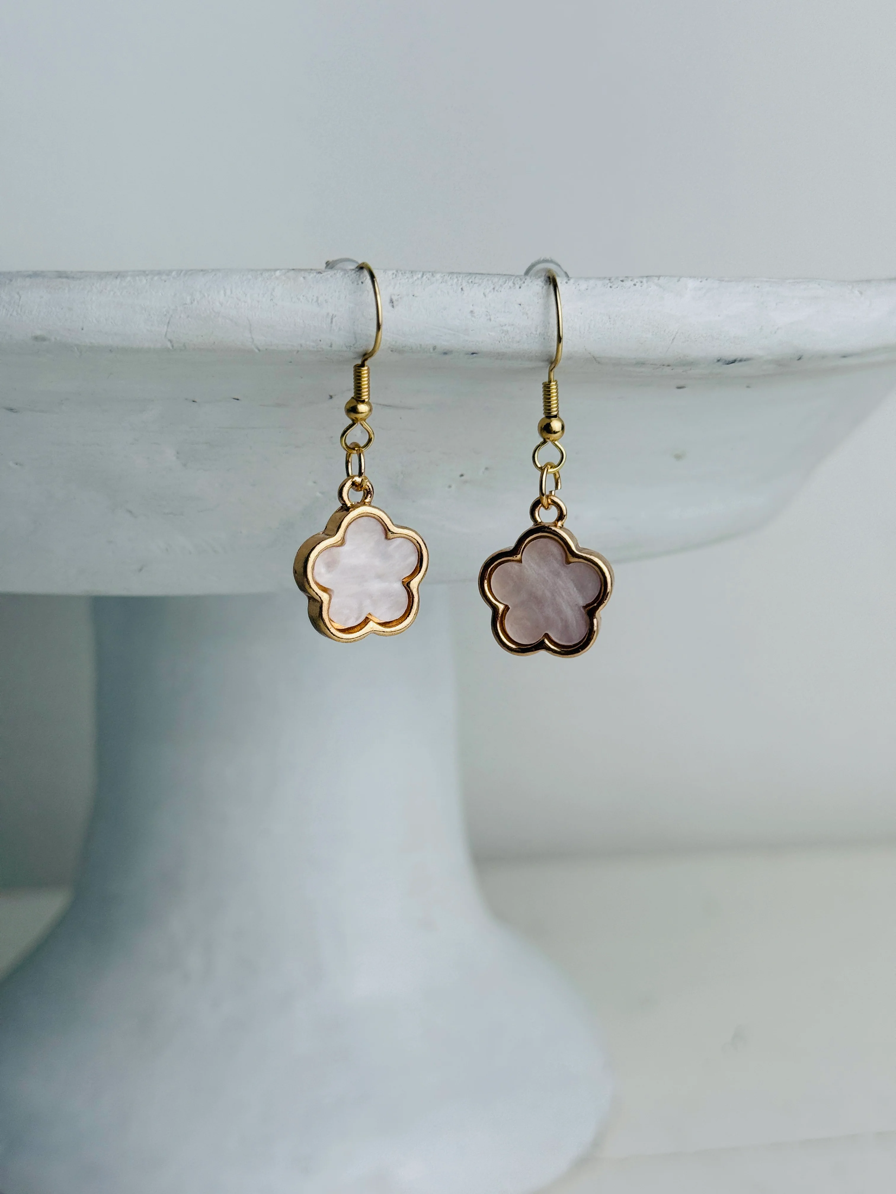 Trèfle Earrings - Cream