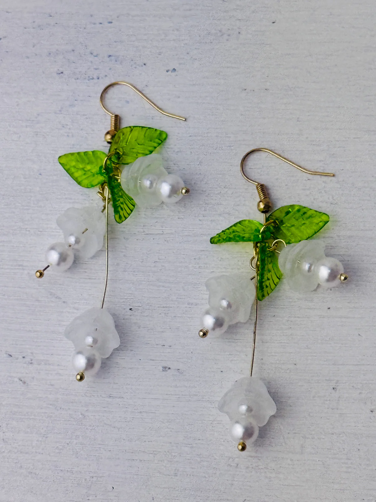 Lilian Earrings- White - Image 3
