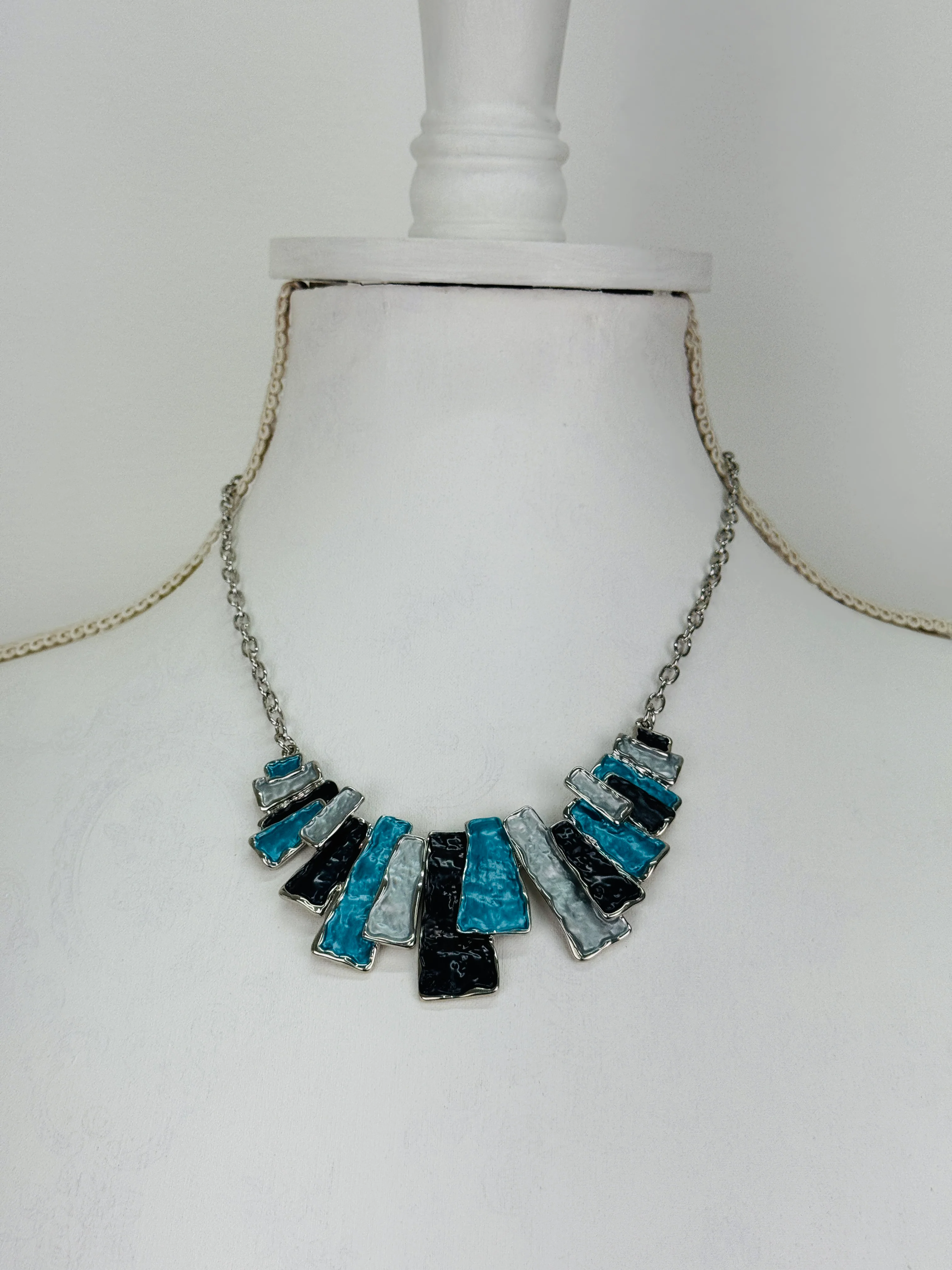 Maia Necklace - Turquoise - Image 3