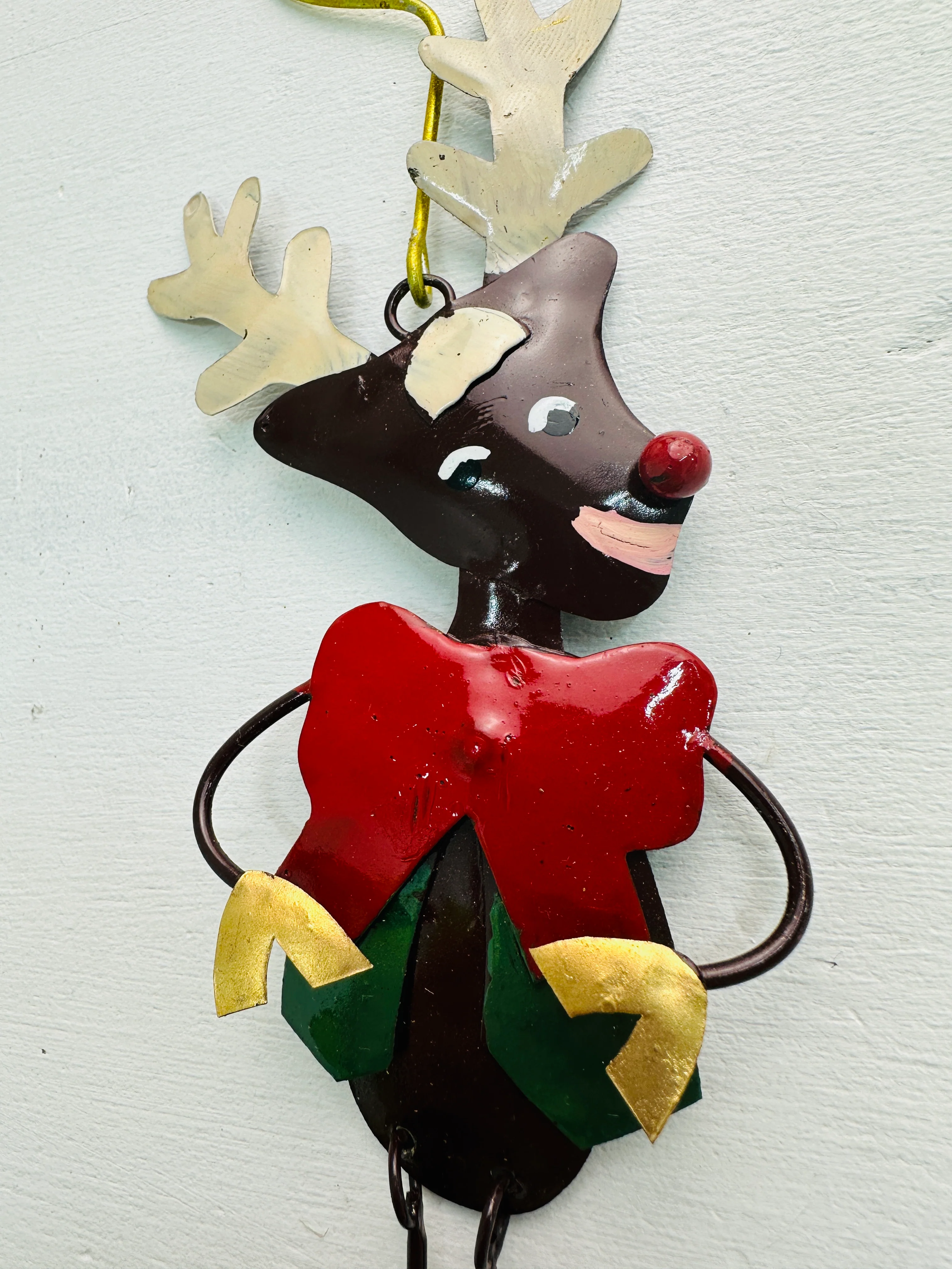 Metal Hanging Reindeer - Image 2