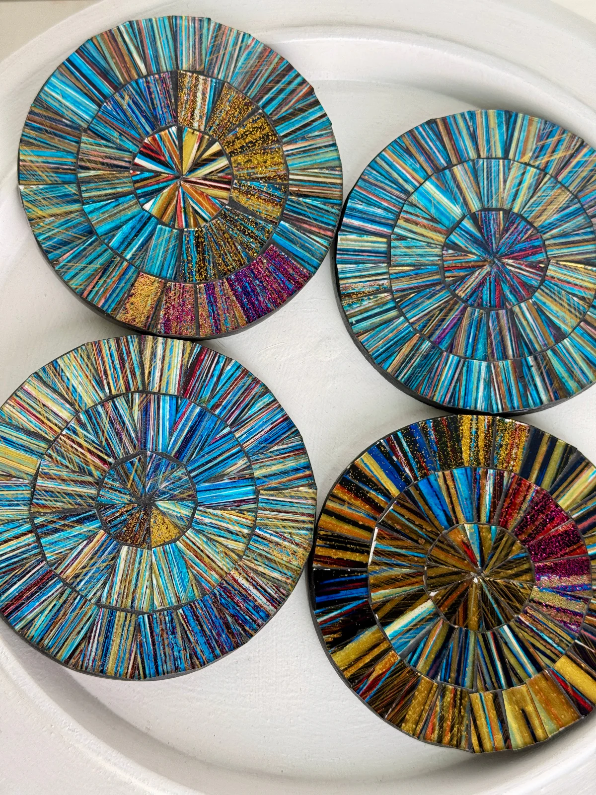 Single Mosaic Coaster - Miami - Image 5