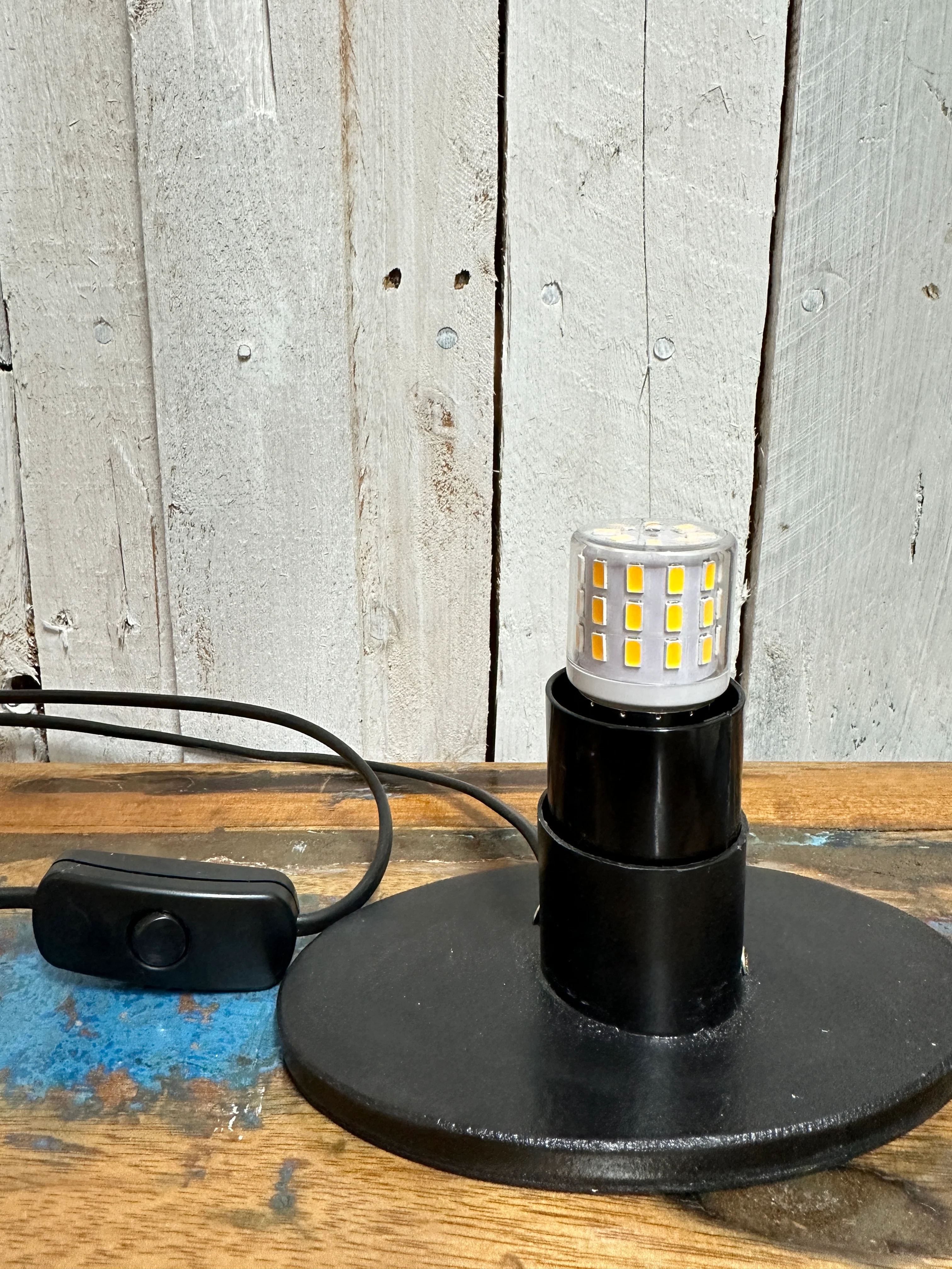 Mosaic Donut Lamp Small- White - Image 4