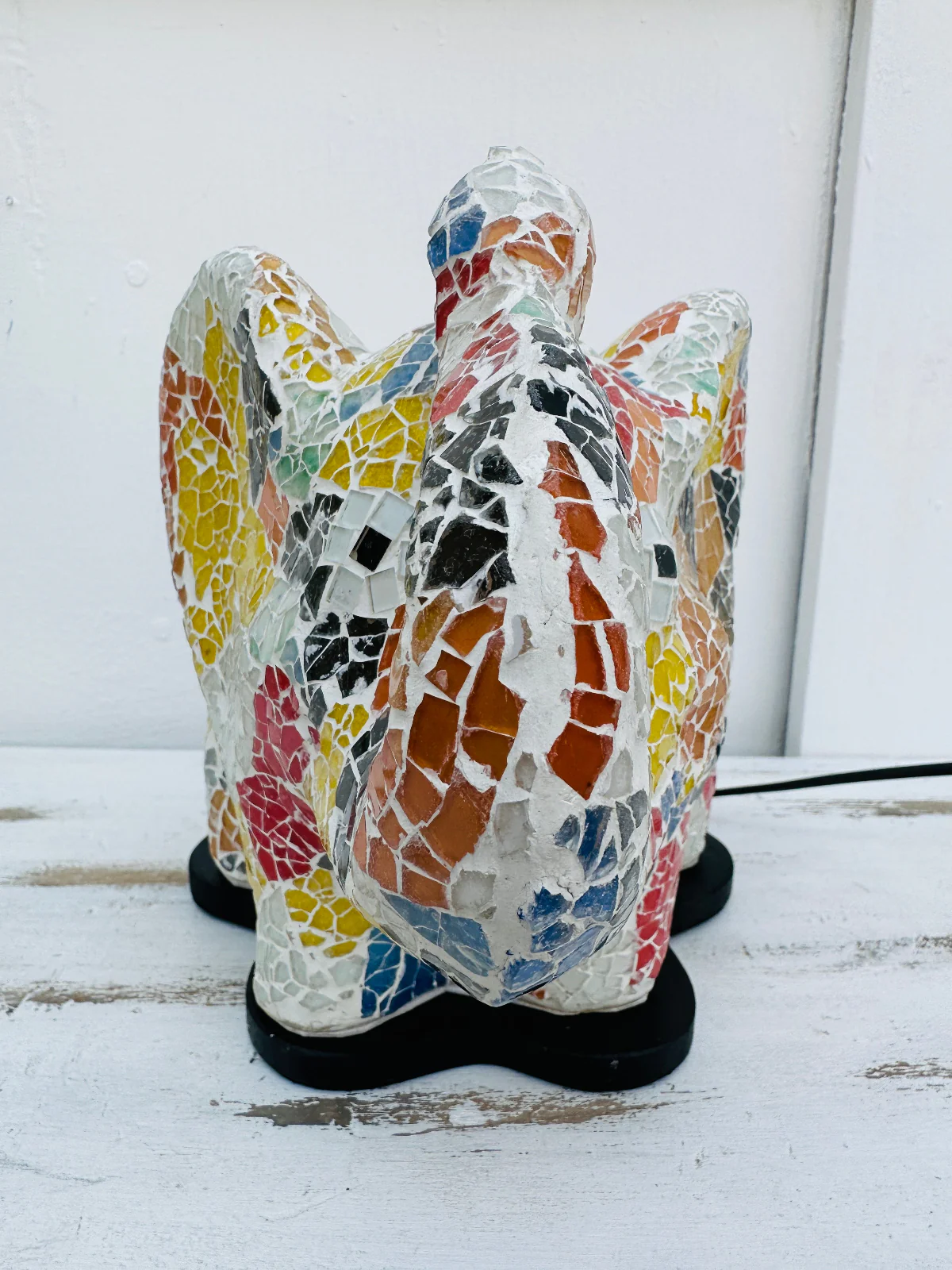 Mosaic Elephant Lamp - Multi - Image 6