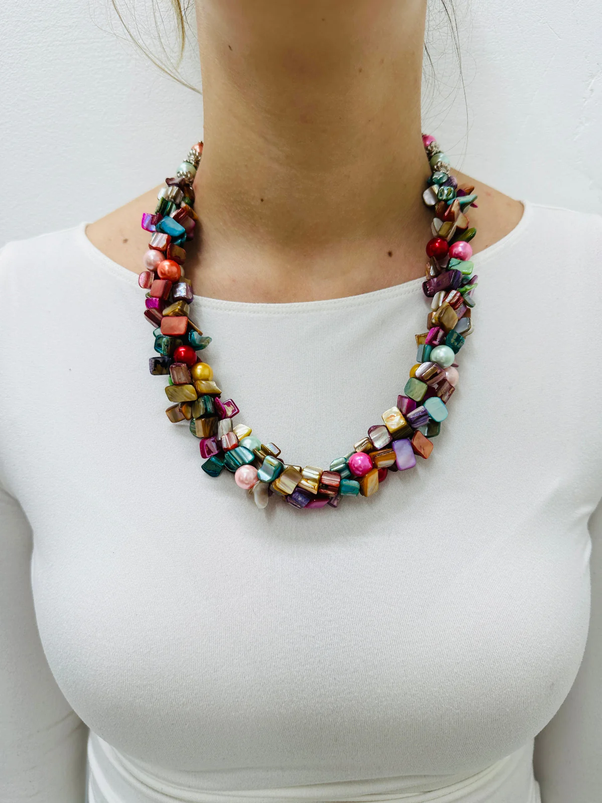 Abalone Necklace - Multi