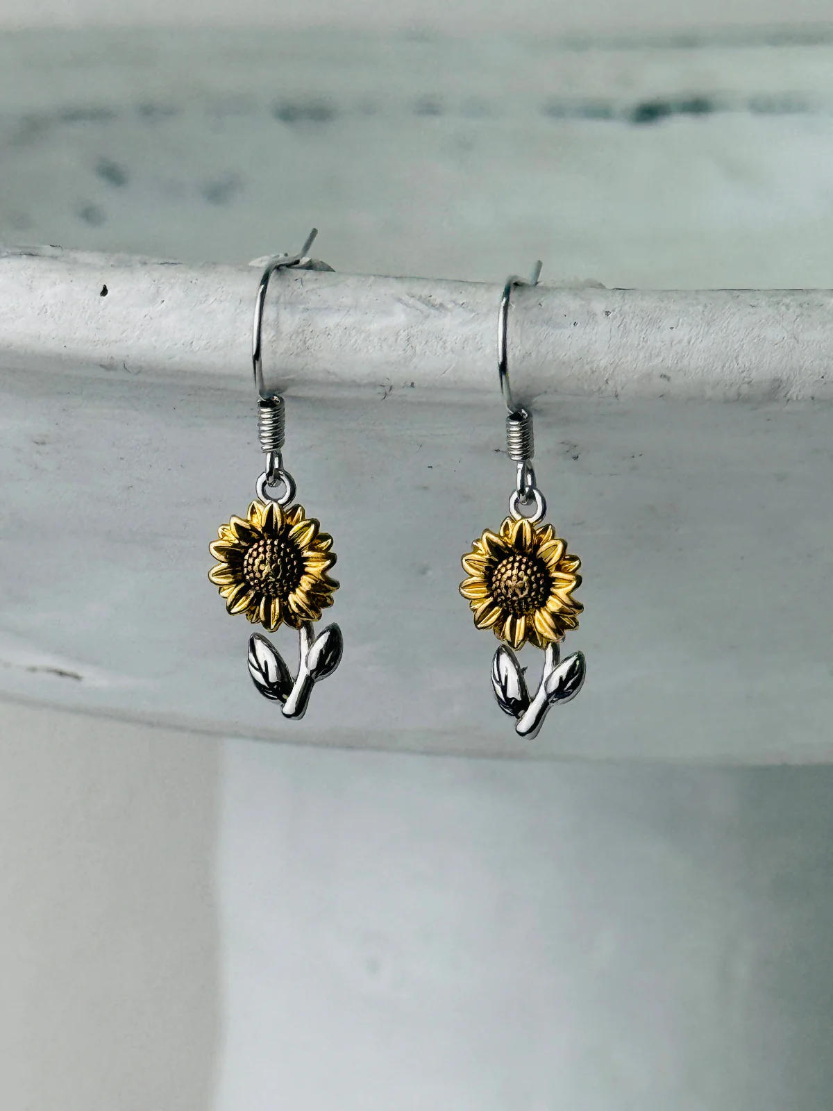 Sunflower Earrings - Image 3