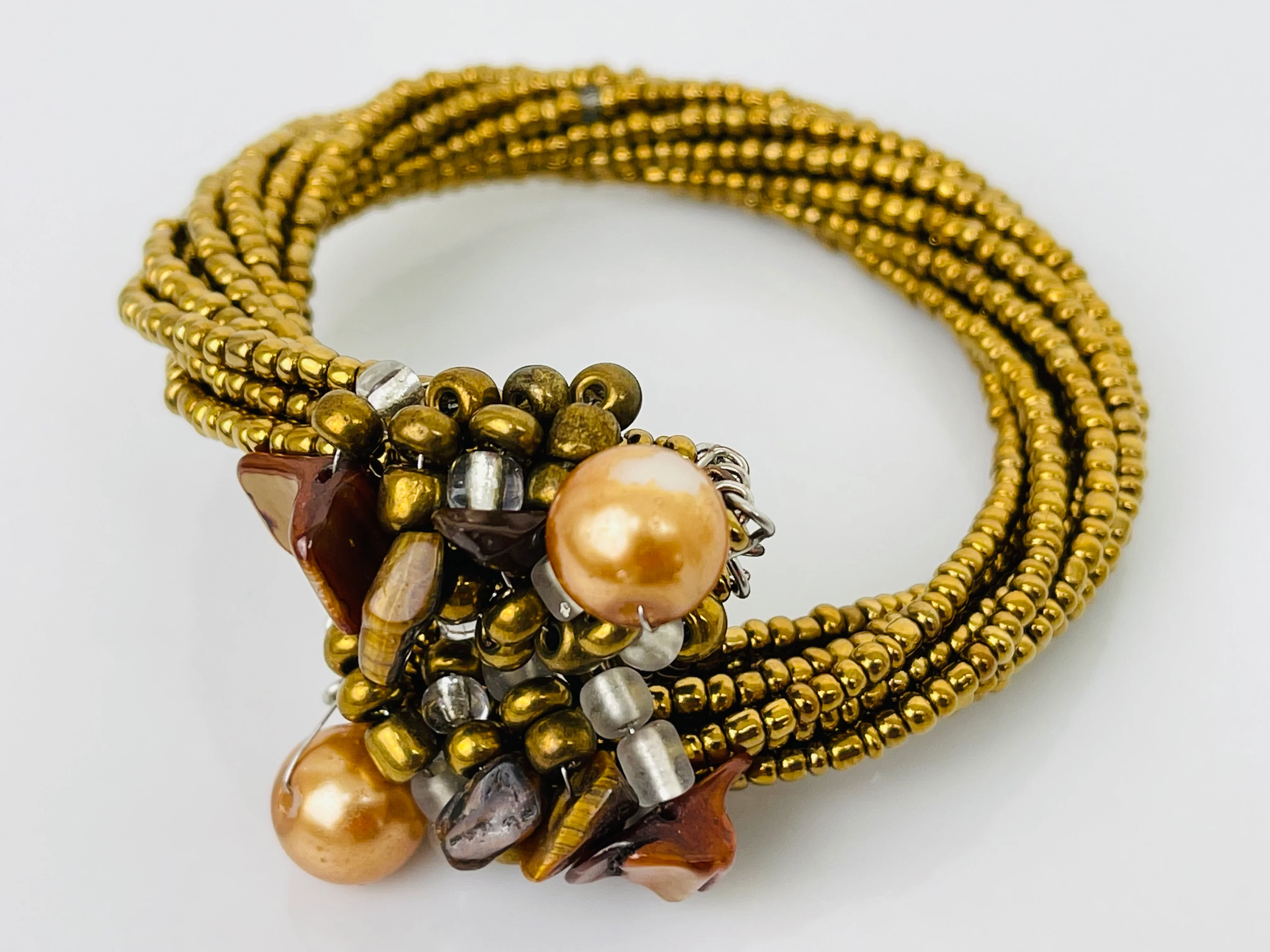 Twist Bracelet - Gold Metallic - Image 2