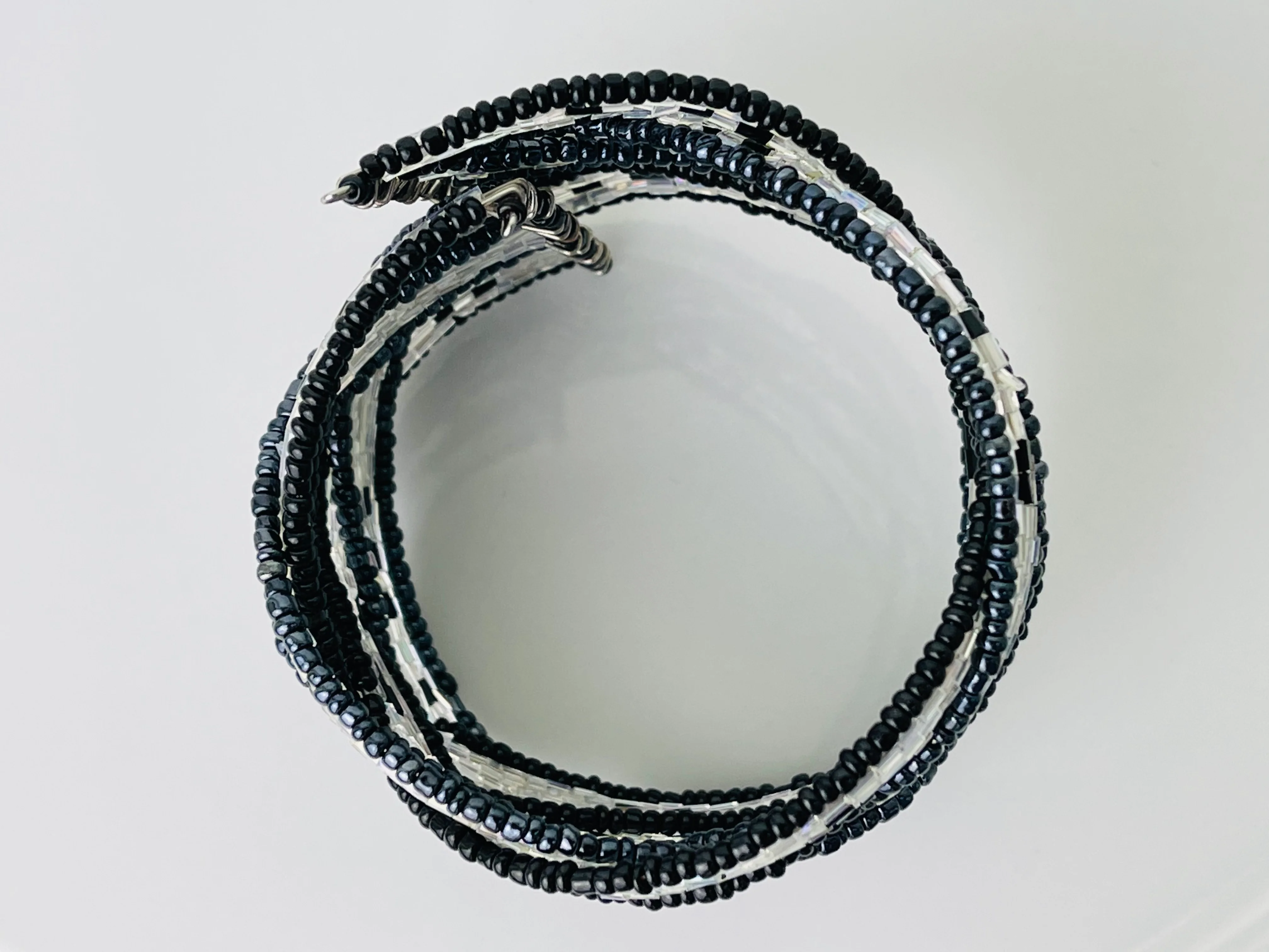 Valencia Cuff - Clear & Black Mix - Image 3