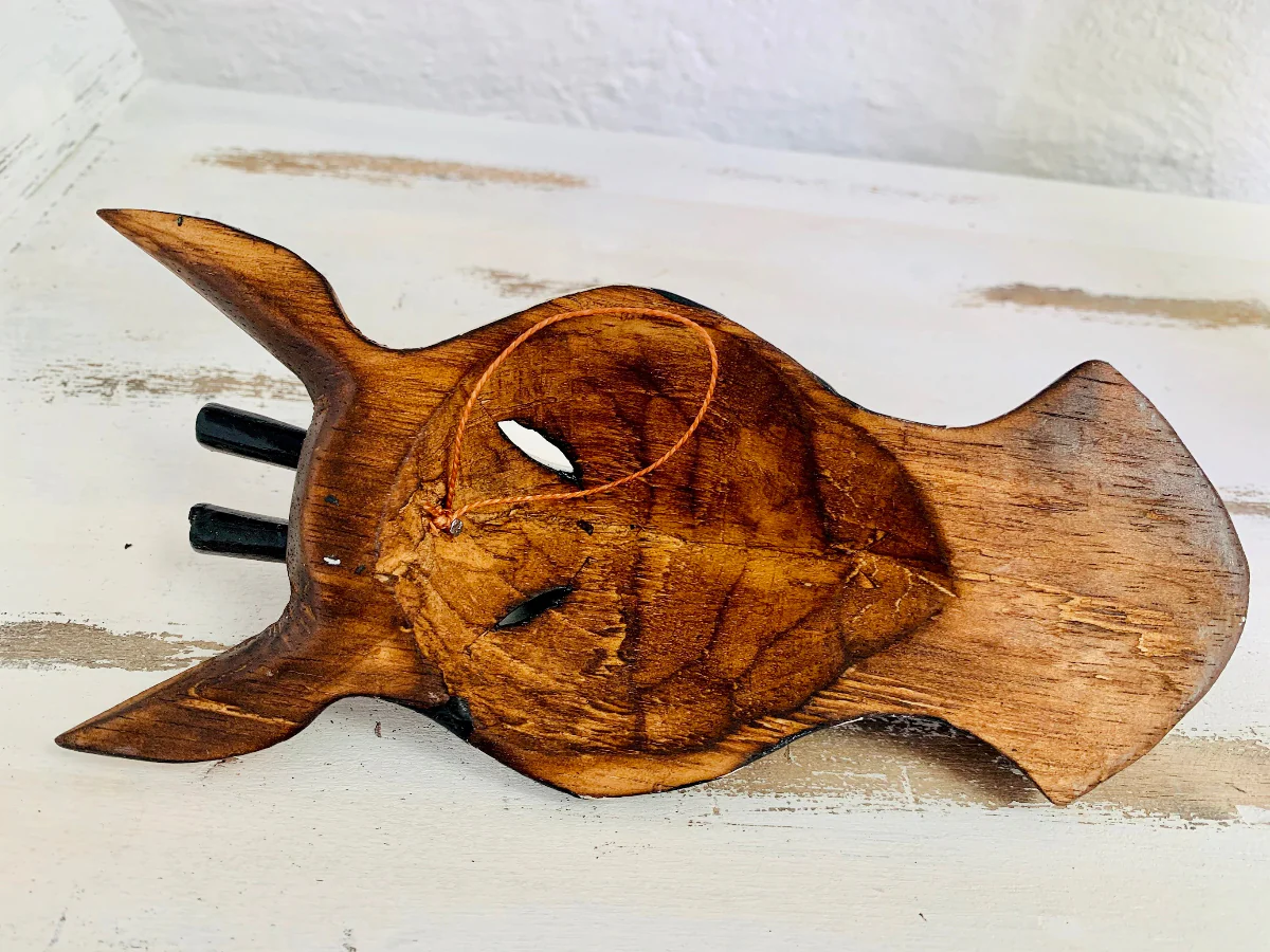 Wood Mask - Giraffe XS - Image 4